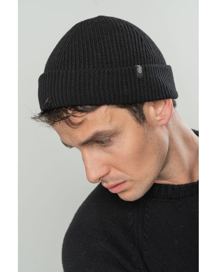 Cappello corto a costine