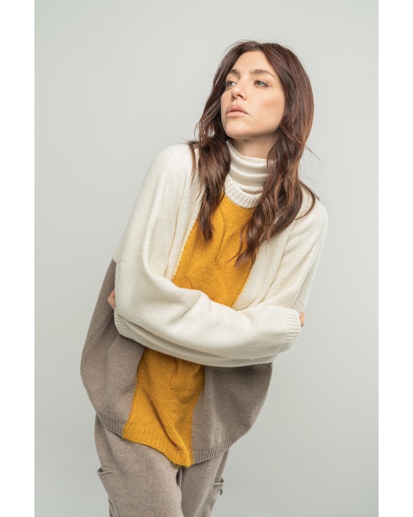 Maglia Over Treccia