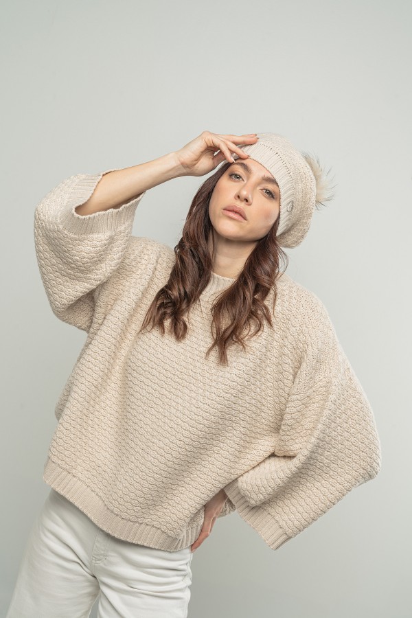Maglia bubble oversized