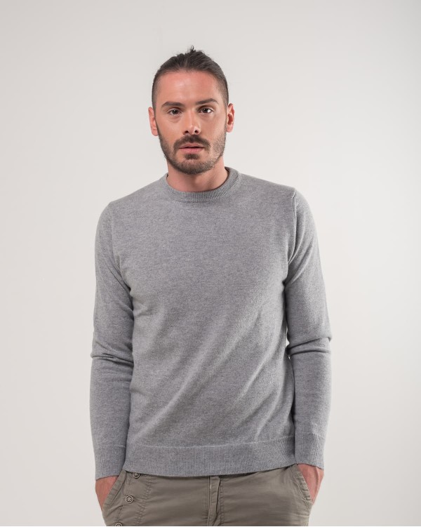 Maglia Girocollo Grigio