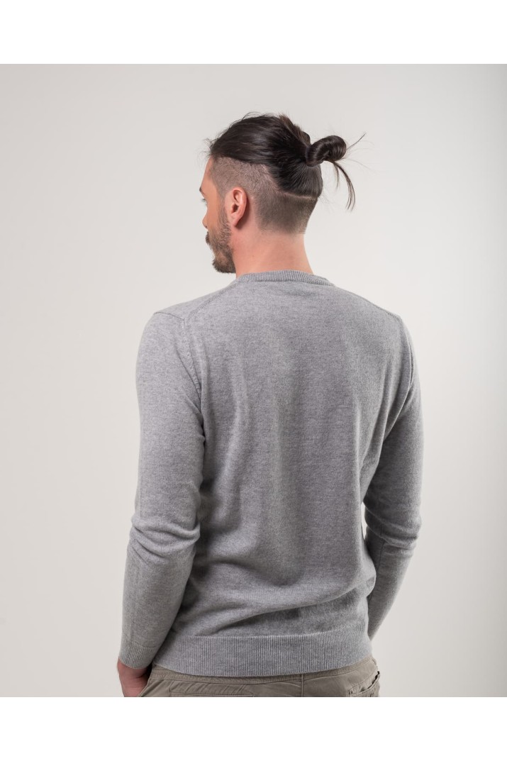 Maglia Girocollo Grigio